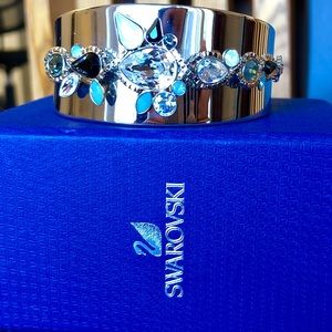 NWT Swarovski Crystal Rachel Bangle Bracelet